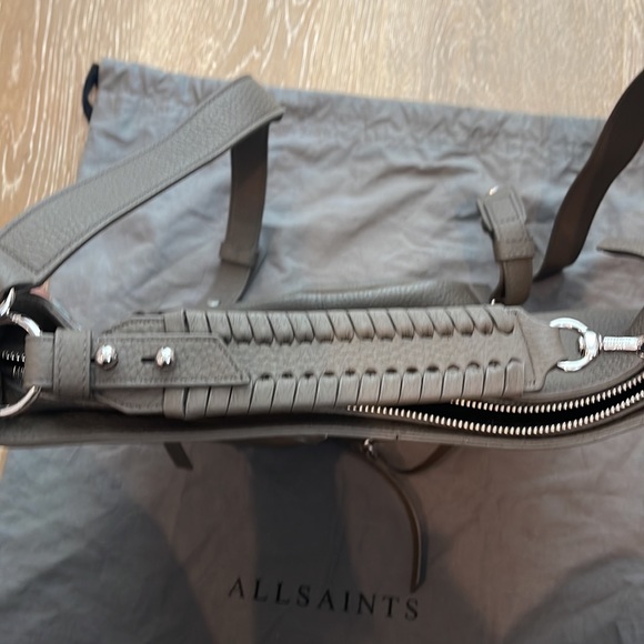 AllSaint Convertible Leather Purse/Backpack - Picture 7 of 13